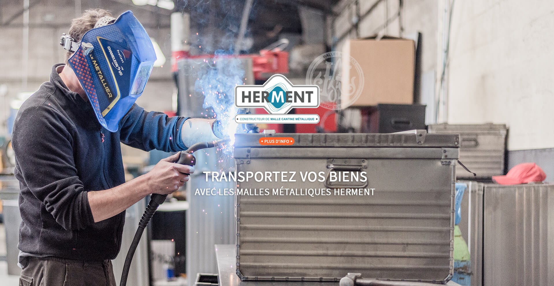 établissements herment, fabricant de malles métalliques sur mesure