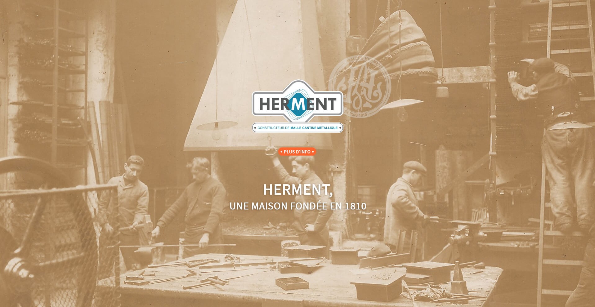établissements herment, fabricant de malles métalliques sur mesure